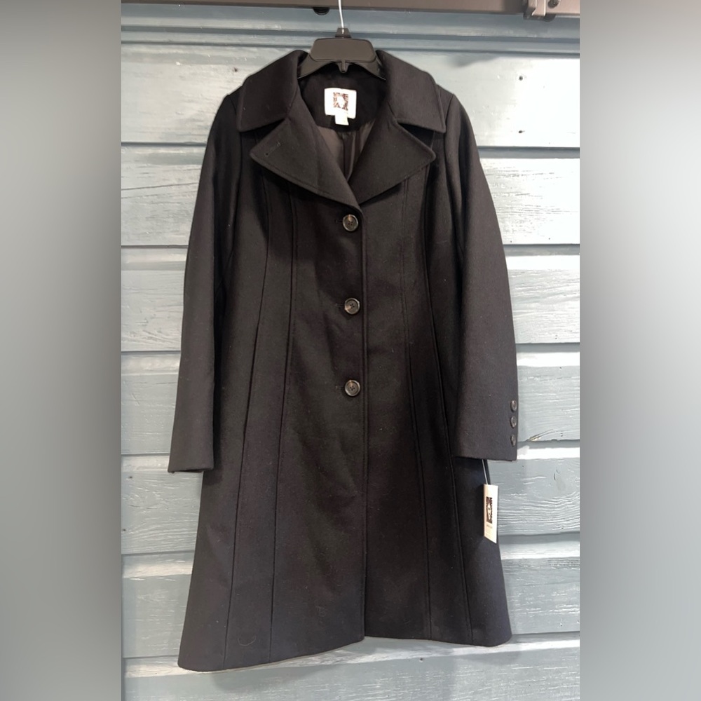 Anne Klein Elegant Black Women's Coat